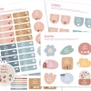 Pack Combinado Termo y Pegatinas Geometric Nature