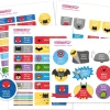 Pack Combinado Termo y Pegatinas Héroes