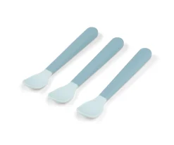 Pack 3 Cucharas para Bebé Fácil Agarre Foodie Blue