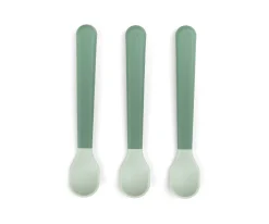 Pack 3 Cucharas para Bebé Fácil Agarre Foodie Green