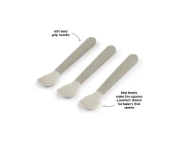 Pack 3 Cucharas para Bebé Fácil Agarre Foodie Sand