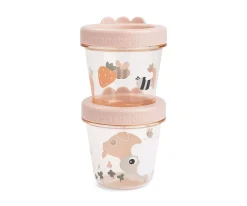 Pack de 2 Contenedores Porta Alimentos Tiny Farm Powder