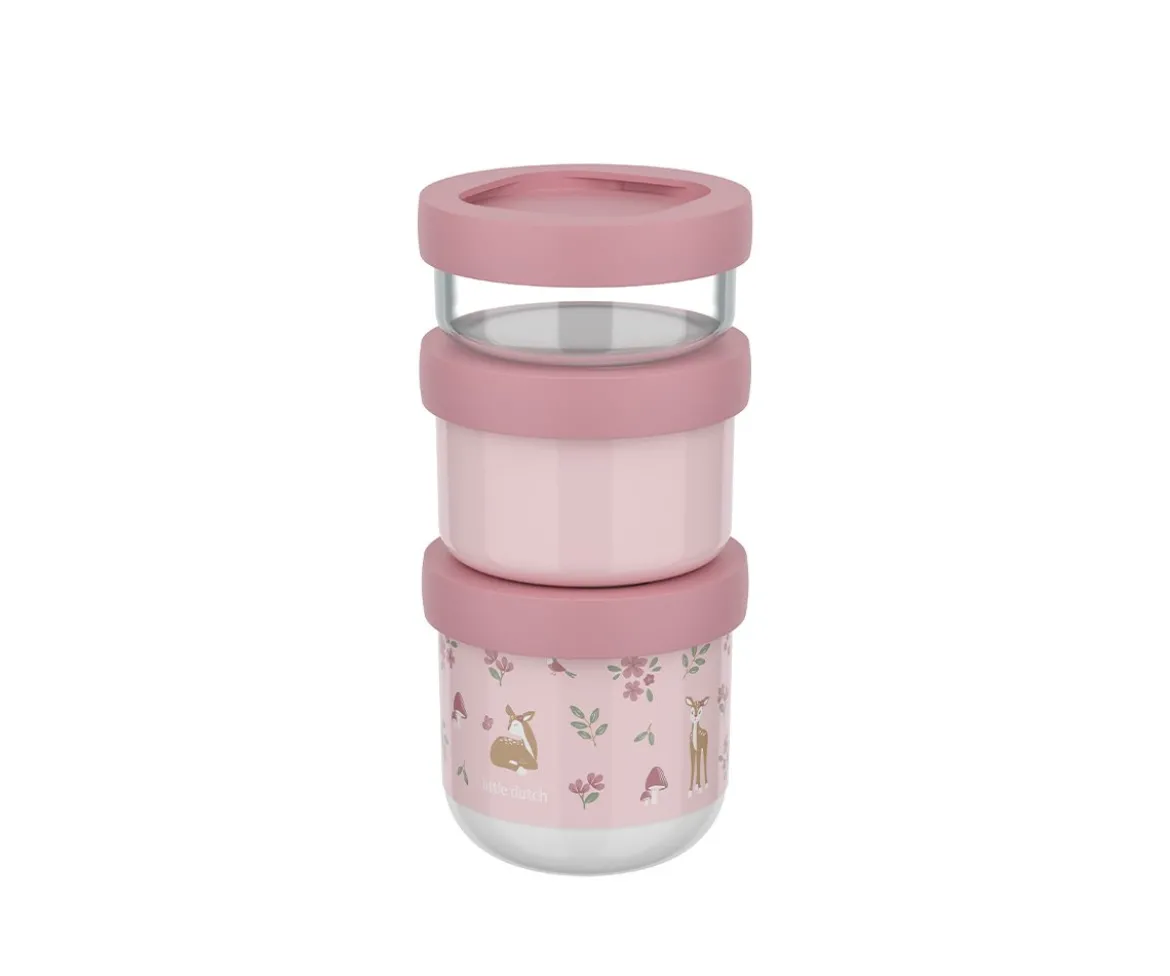 Pack 3 Dispensadores de Comida Apilable Mio Fairy Garden