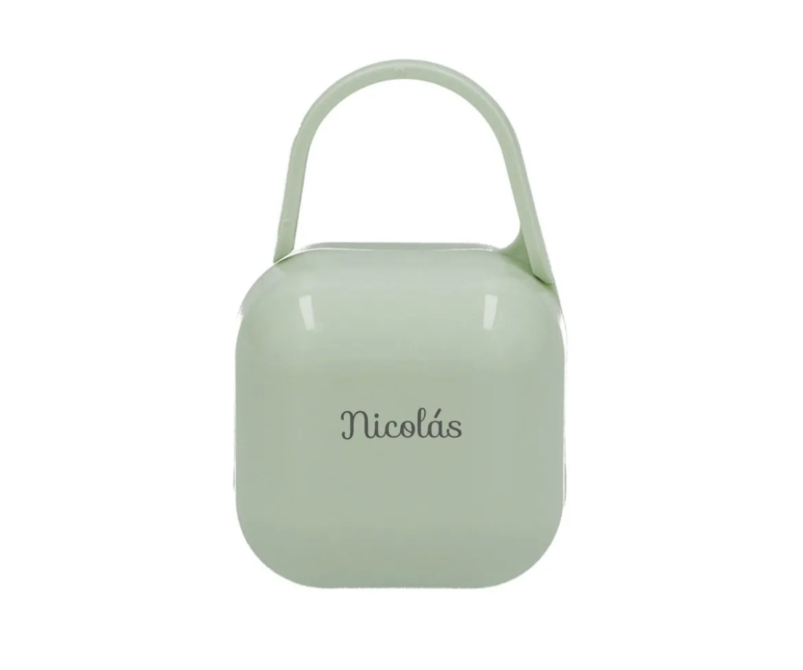 Pack Regalo Bebé Retro Slimline Verde Claro Personalizable