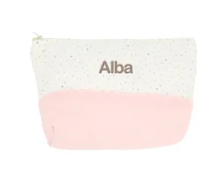 Pack Regalo Recién Nacido Personalizable Rainbow Dots Rosa
