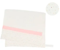 Pack Regalo Recién Nacido Personalizable Rainbow Dots Rosa