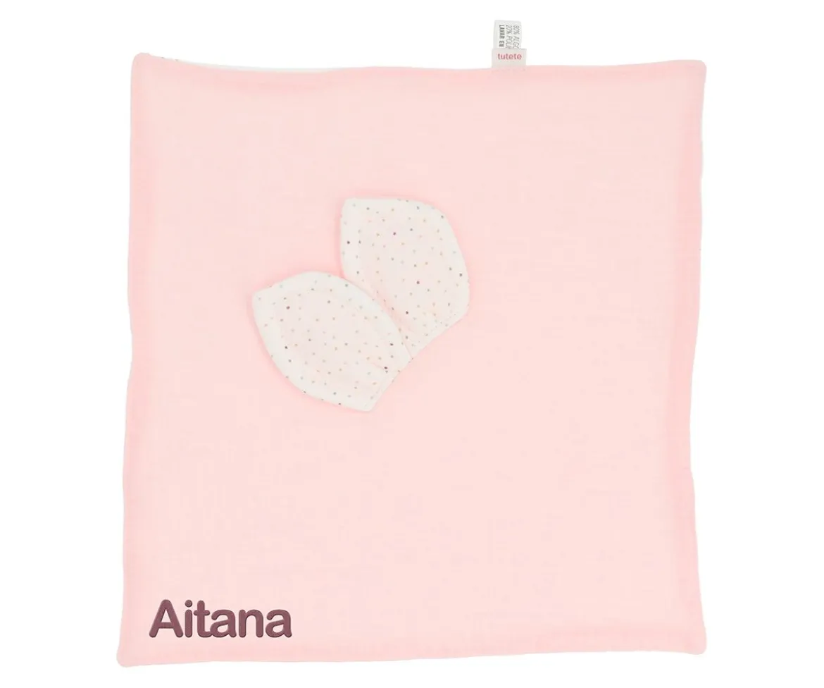 Pack Regalo Recién Nacido Personalizable Rainbow Dots Rosa