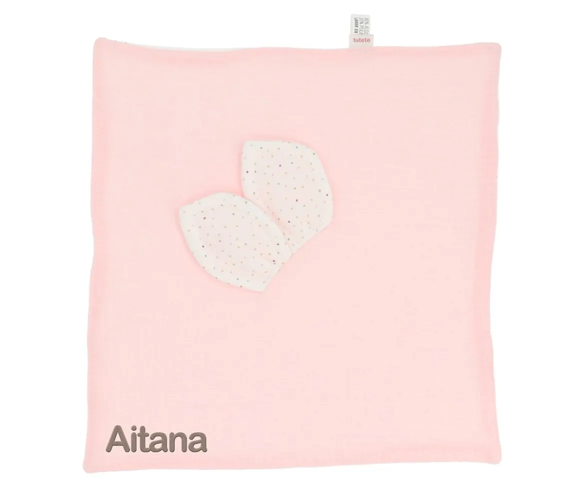 Pack Regalo Recién Nacido Personalizable Rainbow Dots Rosa