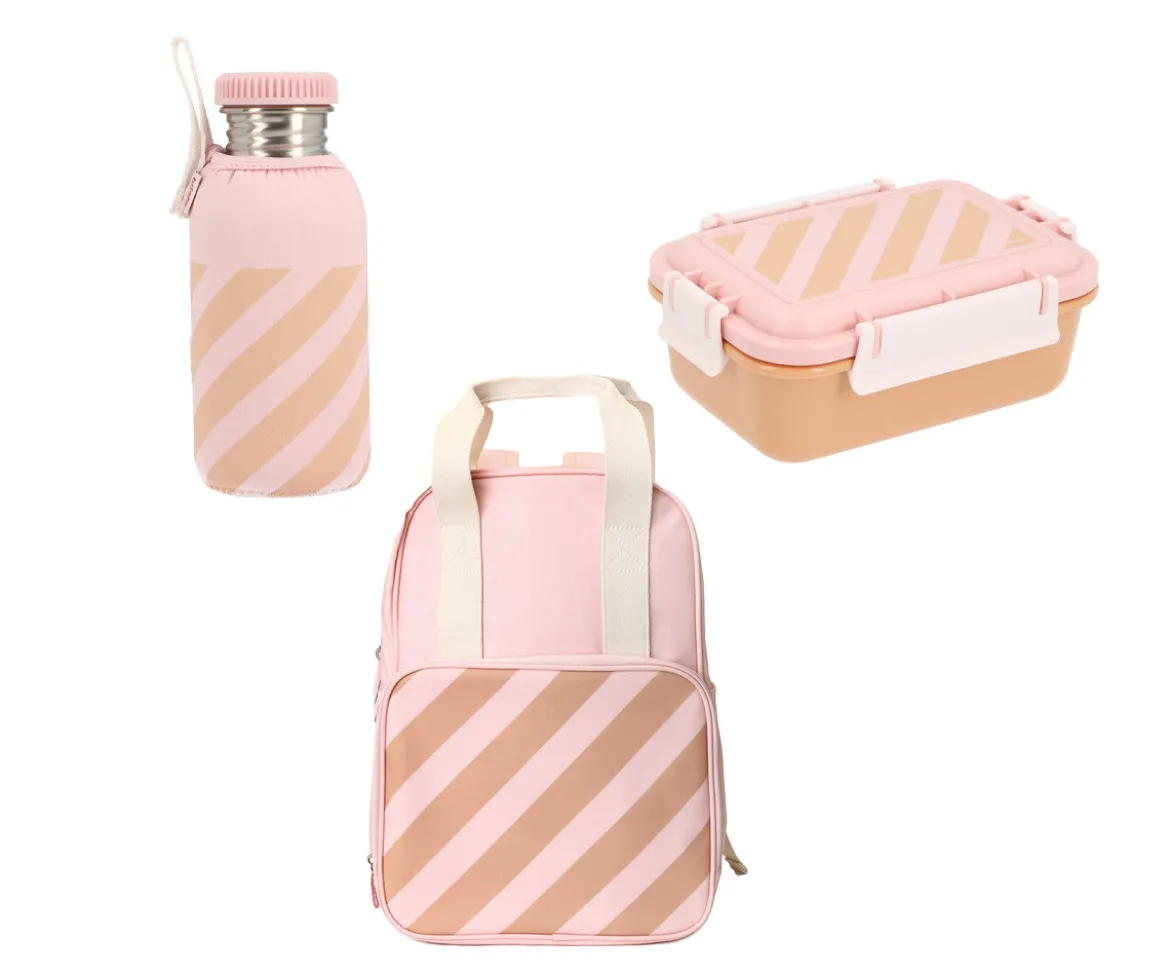 Pack Scout Stripes Pink Personalizable