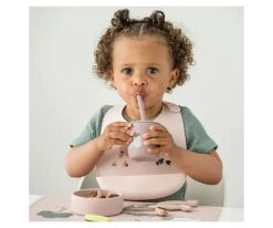 Pack 2 Vasos Silicona con Pajita Tiny Farm Powder