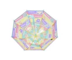 Paraguas Manual Infantil Pokémon Transparente Burbuja Mix