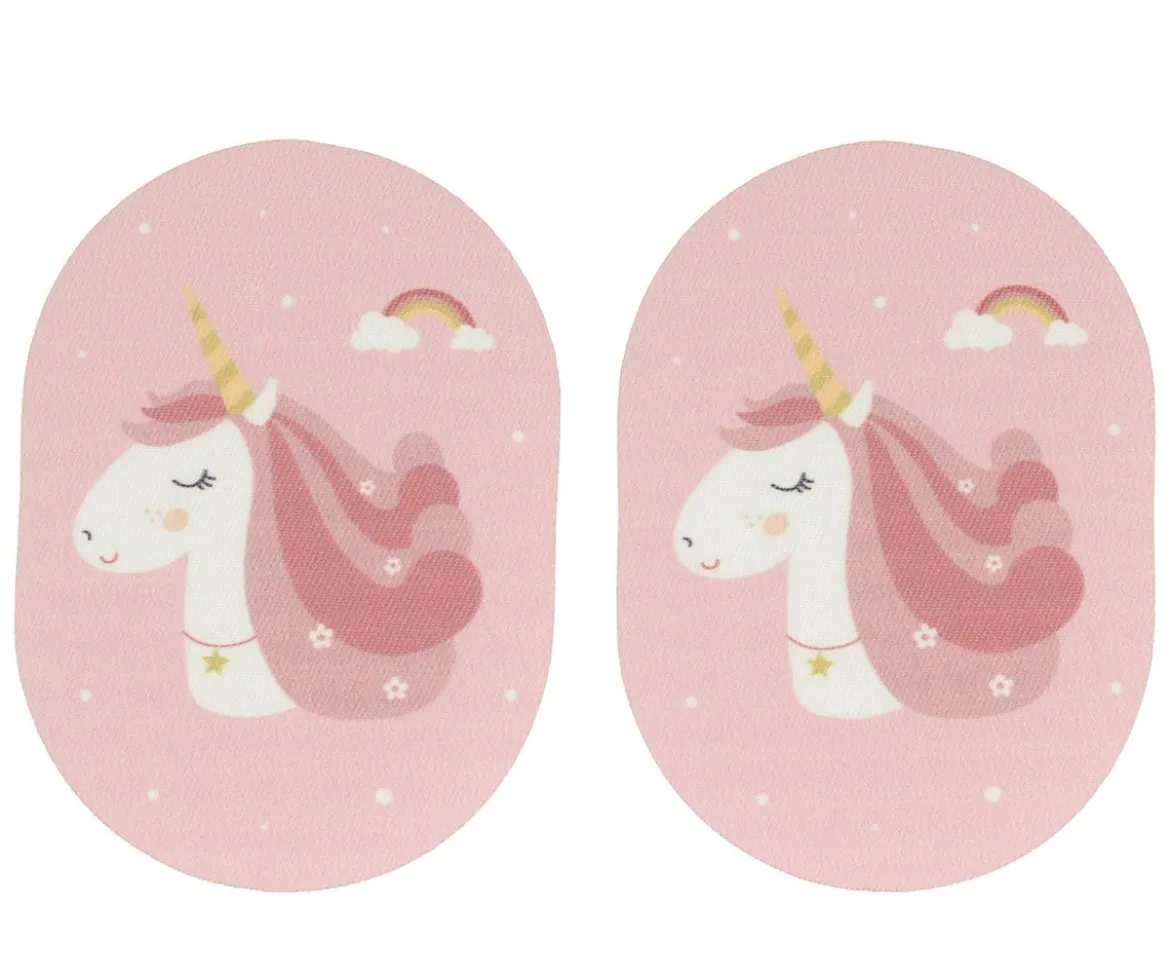 2 Parches Termoadhesivos Magical Unicorn