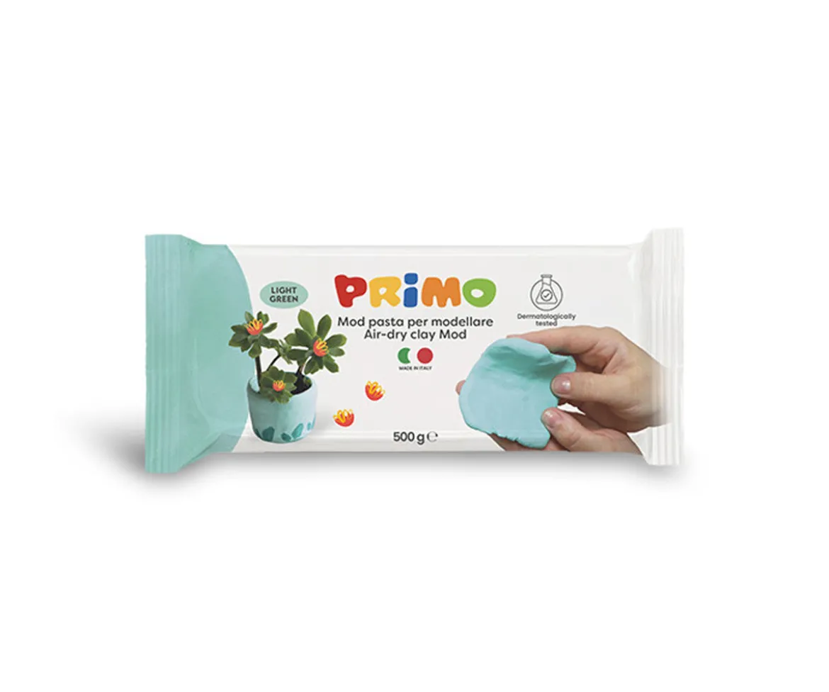 Pasta para Modelar Verde Pastel 500 gr