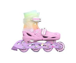 Patines Combo Neón Rainbow T.34-37