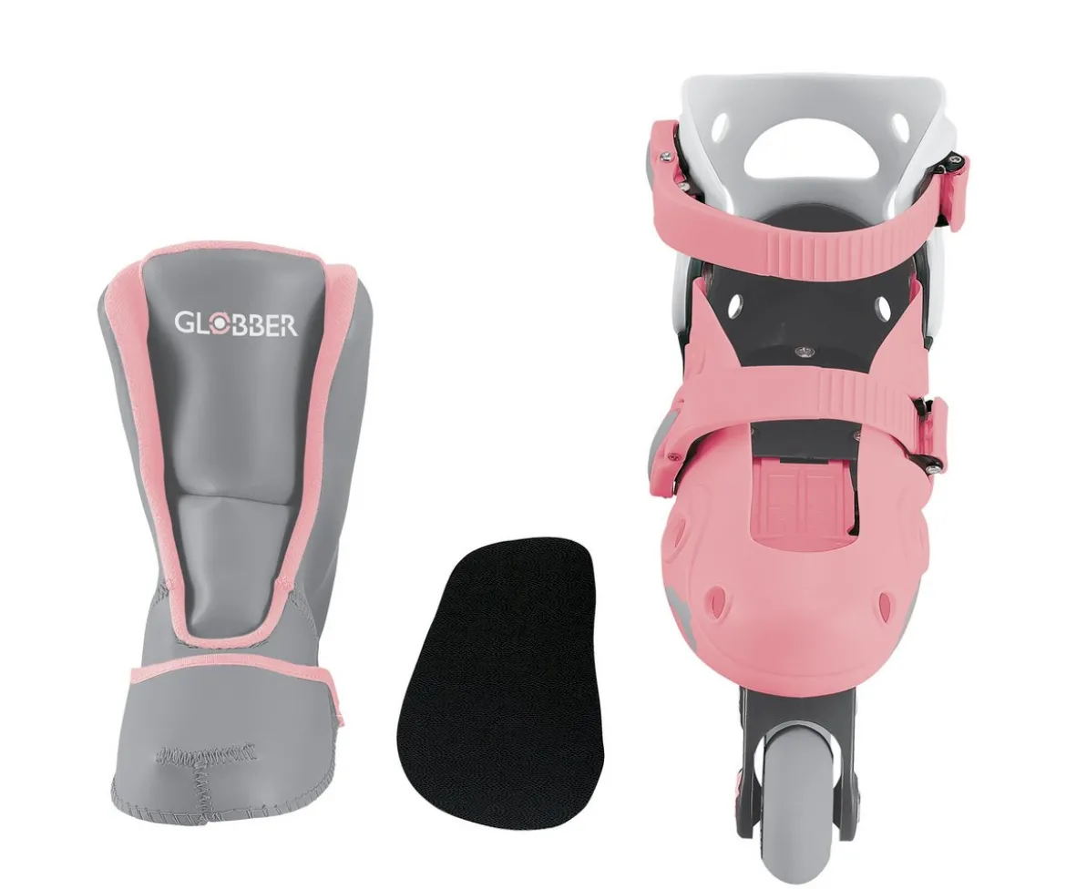Patines en Línea Globber 2 en 1 Rosa T.30-33