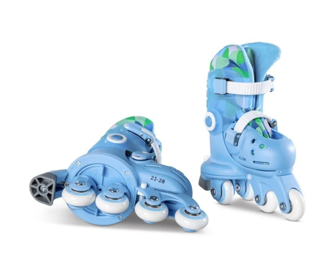 Patines Twista Azul Ajustables 2 en 1 T.23-28