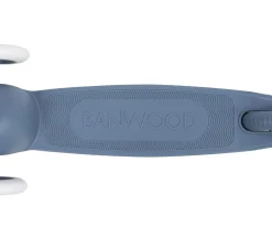 Patinete Banwood Eco + Cesta Pin & Ride Deep Sea y Pines Espacio