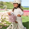Patinete Banwood Eco + Cesta Pin & Ride Dusty Rose y Pines Flores