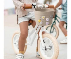 Patinete Banwood Eco + Cesta Pin & Ride Faded Pink y Pines Magia