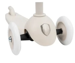 Patinete Banwood Eco + Cesta Pin & Ride Ivory y Pines Flores