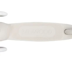 Patinete Banwood Eco + Cesta Pin & Ride Ivory y Pines Flores