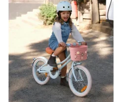 Patinete Banwood Eco + Cesta Pin & Ride Raspberry y Pines Magia