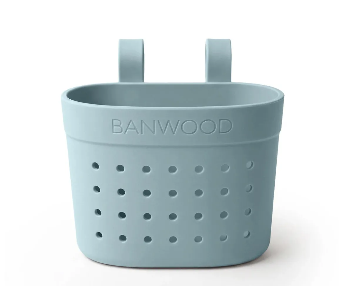 Patinete Banwood Eco + Cesta Pin & Ride Teal y Pines Espacio