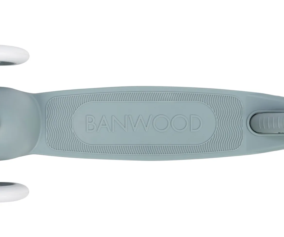 Patinete Banwood Eco + Cesta Pin & Ride Teal y Pines Espacio