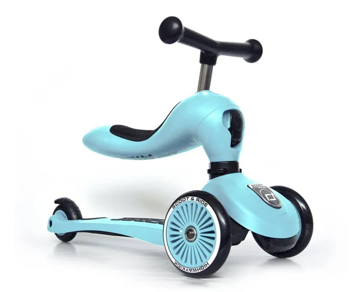 Patinete 2 en 1 Highwaykick One Blueberry