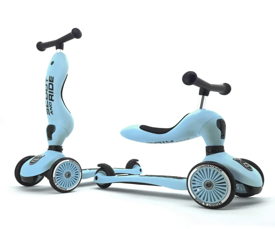 Patinete 2 en 1 Highwaykick One Blueberry