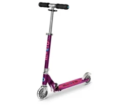 Patinete Micro Sprite Lila Led