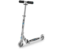 Patinete Micro Sprite Plata Led