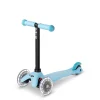 Patinete Mini 4 en 1 Deluxe LED Azul