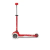 Patinete Mini Micro Deluxe Rojo Luces LED