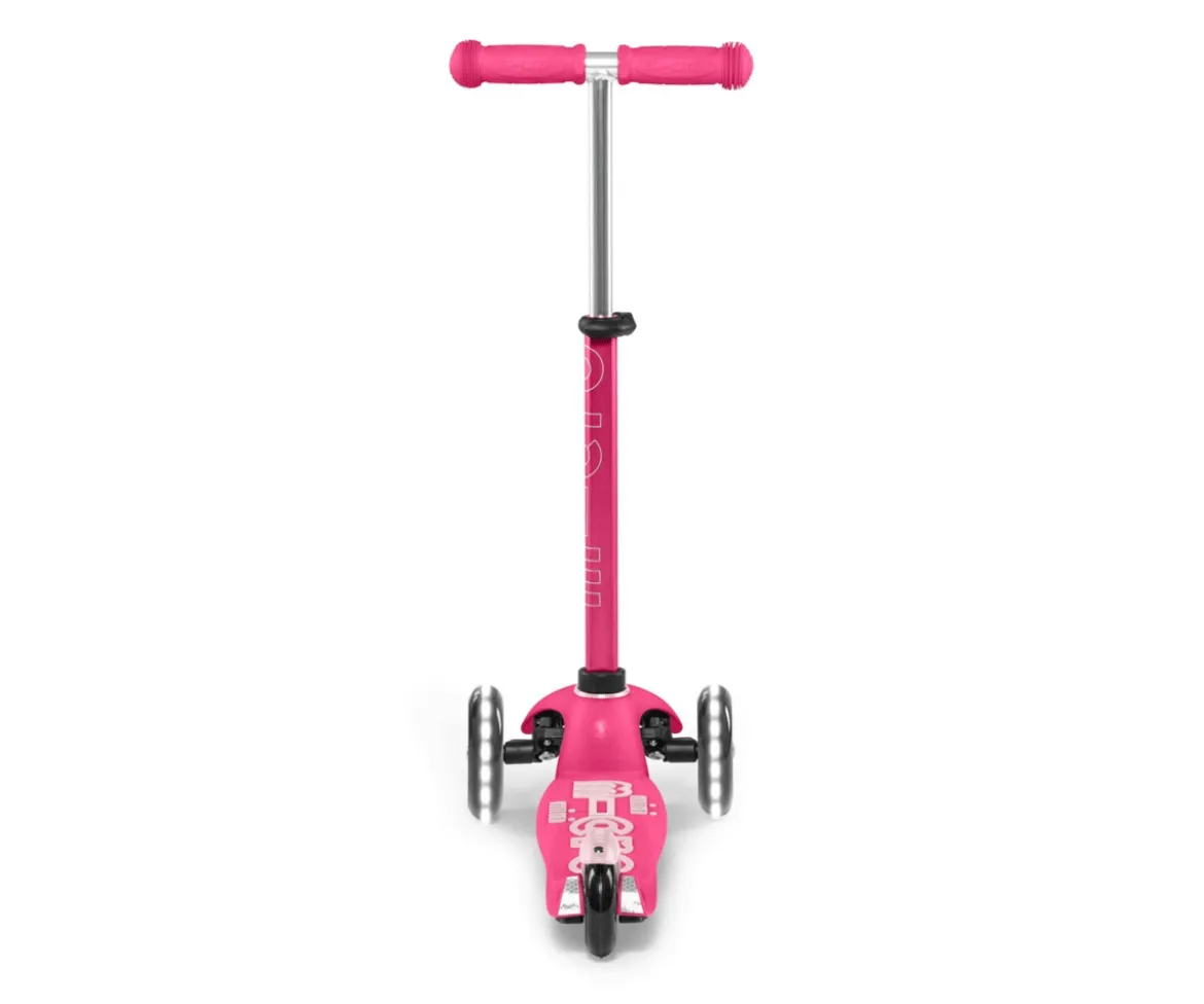 Patinete Mini Micro Deluxe Rosa Luces LED