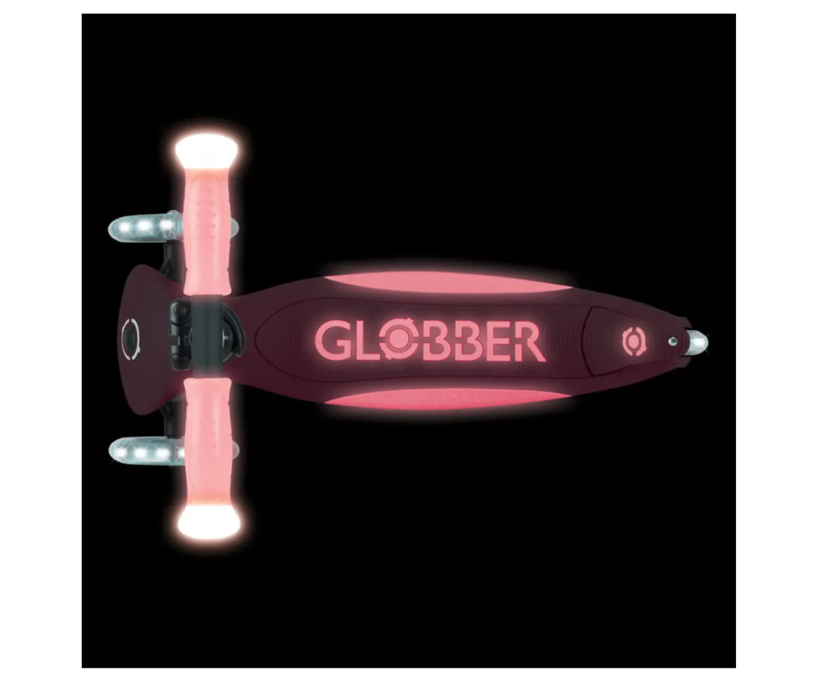 Patinete Plegable Elite Glow Lights Coral