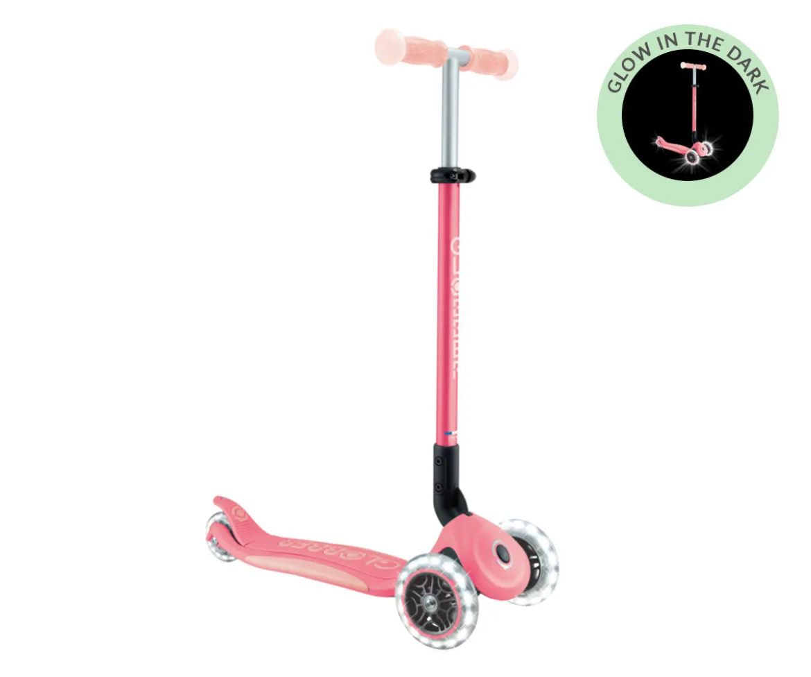Patinete Plegable Elite Glow Lights Coral