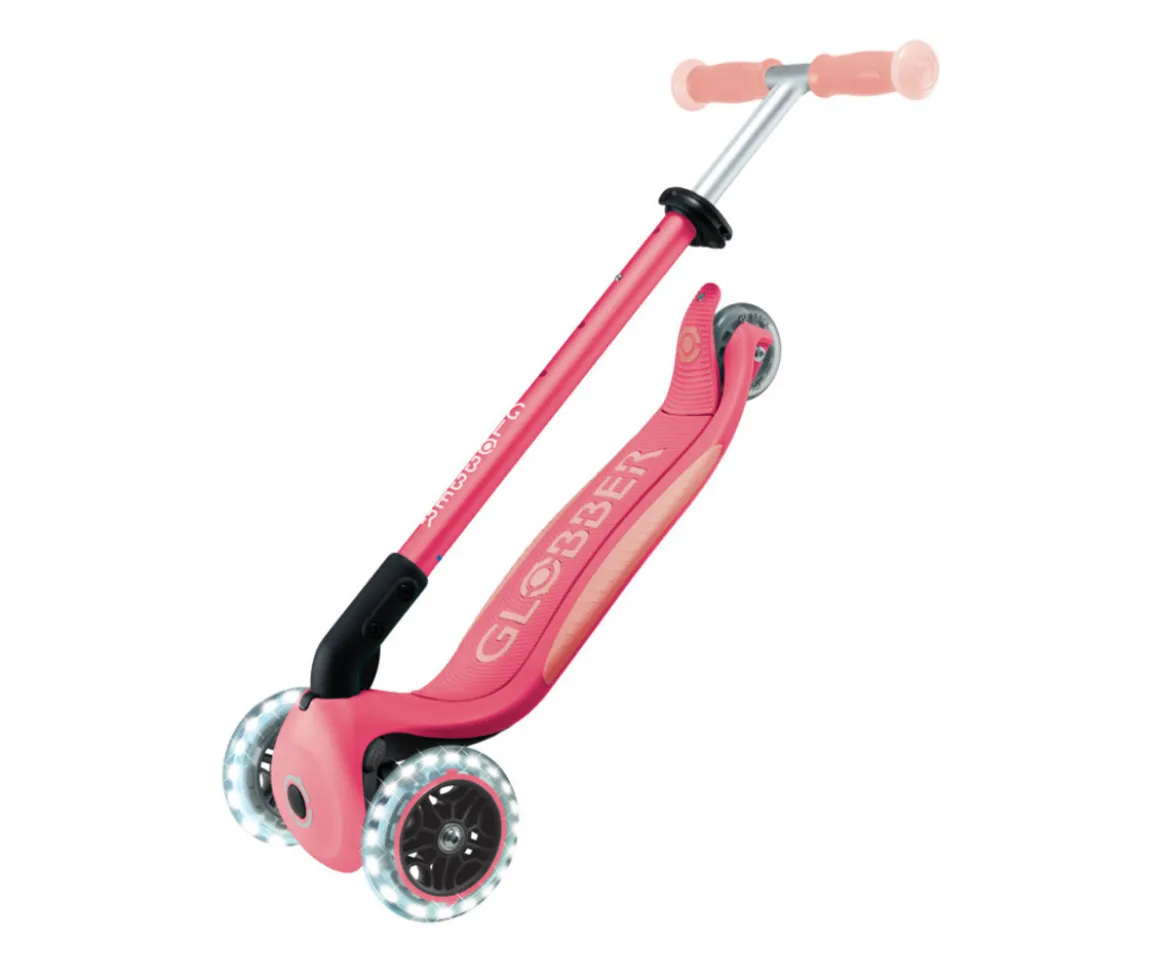 Patinete Plegable Elite Glow Lights Coral