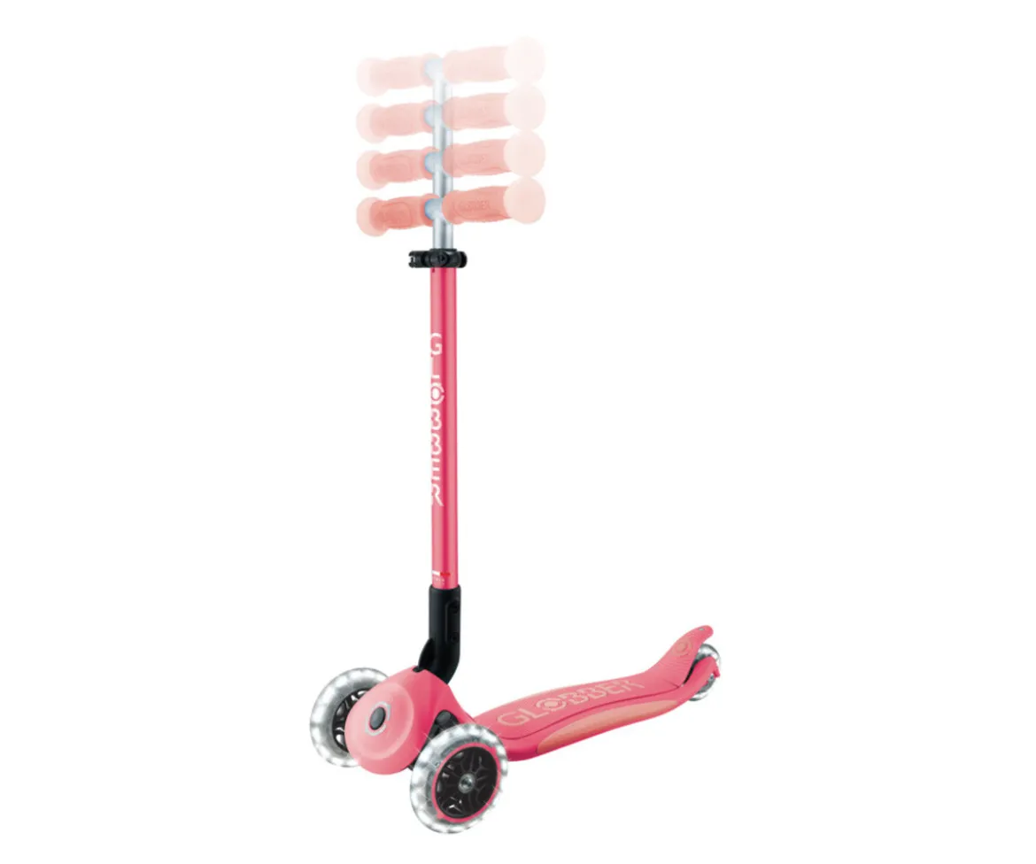 Patinete Plegable Elite Glow Lights Coral