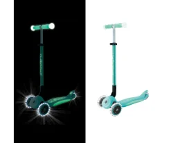 Patinete Plegable Elite Glow Lights Mint