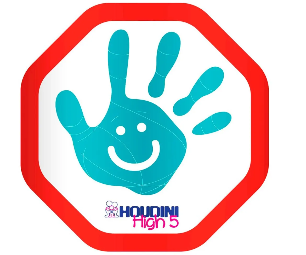 Pegatina Houdini High 5 Seguridad Niños Coche