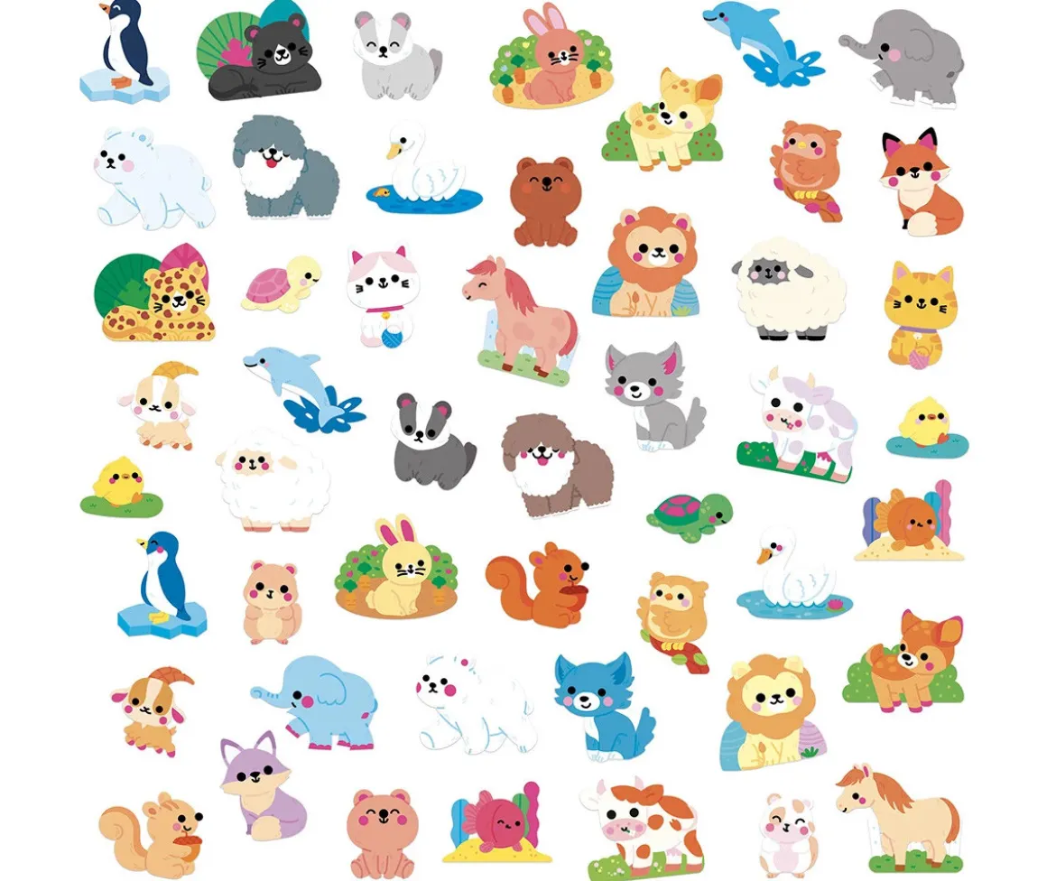 50 Pegatinas de Animales