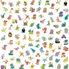 100 Pegatinas de Dinosaurios