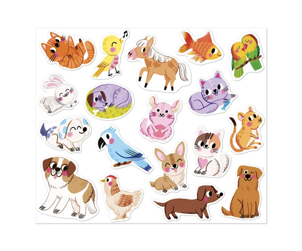 100 Pegatinas Mascotas