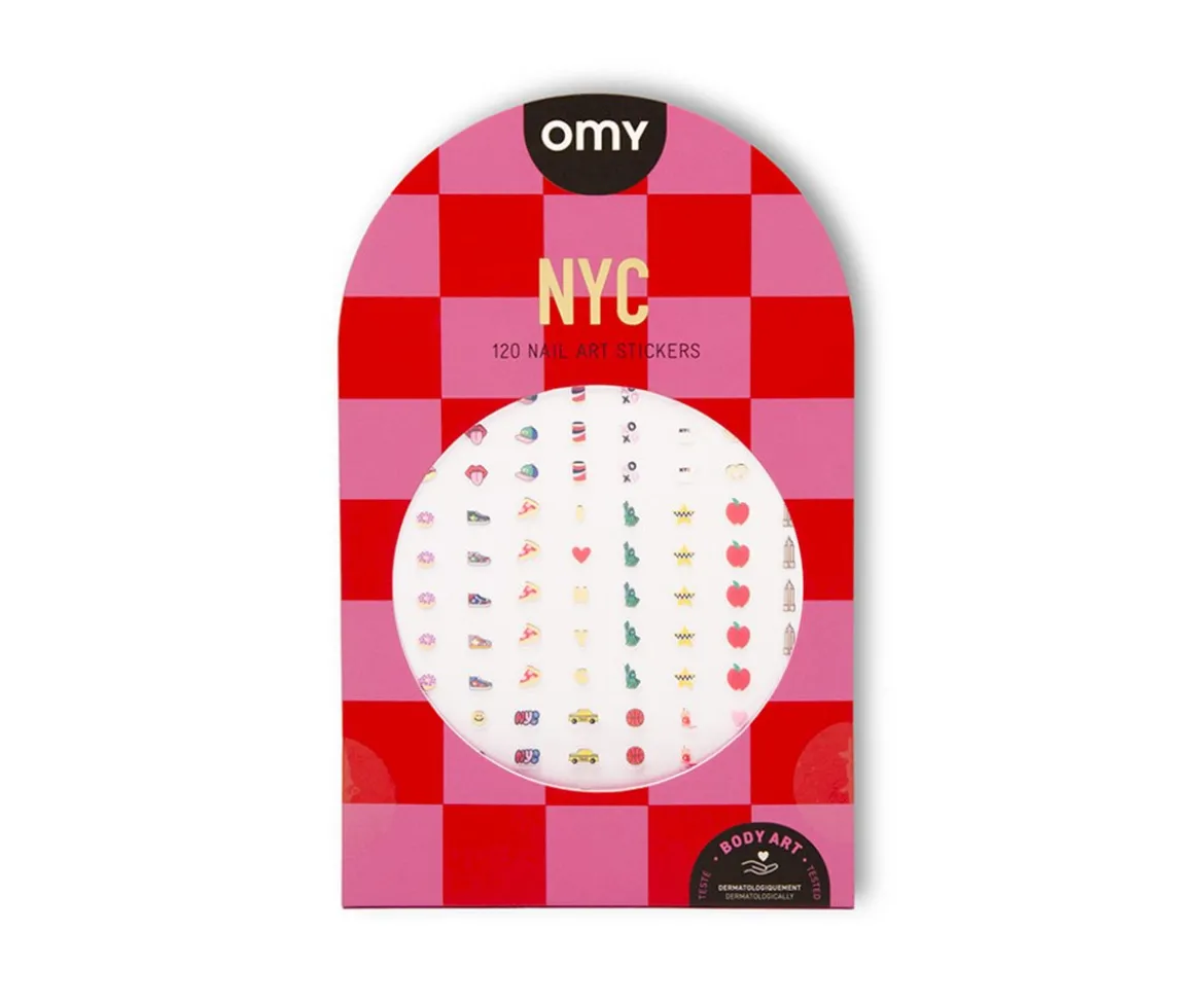 120 Pegatinas para Uñas New York