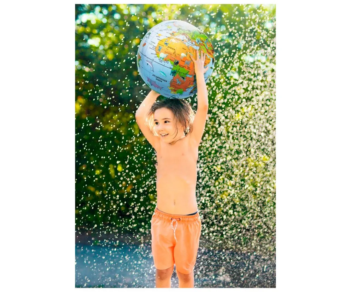 Pelota de Playa Inflable Globo Terráqueo