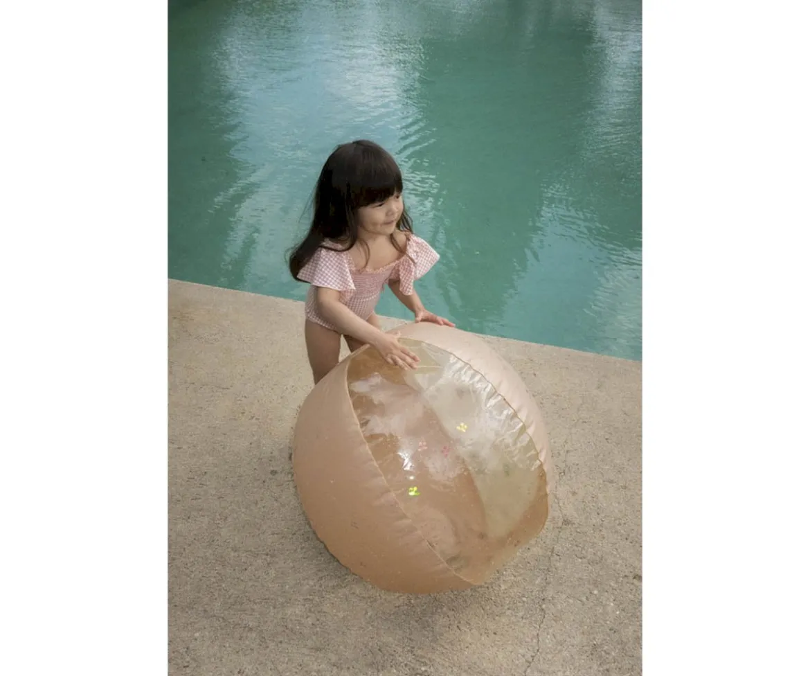 Pelota de Playa Multi Cherry Blush Transparente