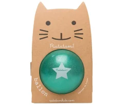 Pelota Glitter Verde 15 cm