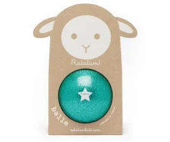 Pelota Glitter Verde 10 cm