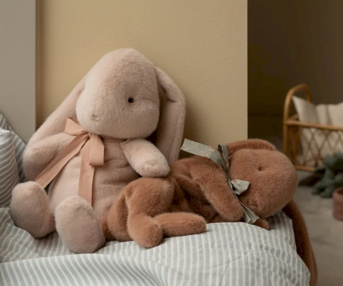 Peluche Conejito Durmiente Plush Light Brown